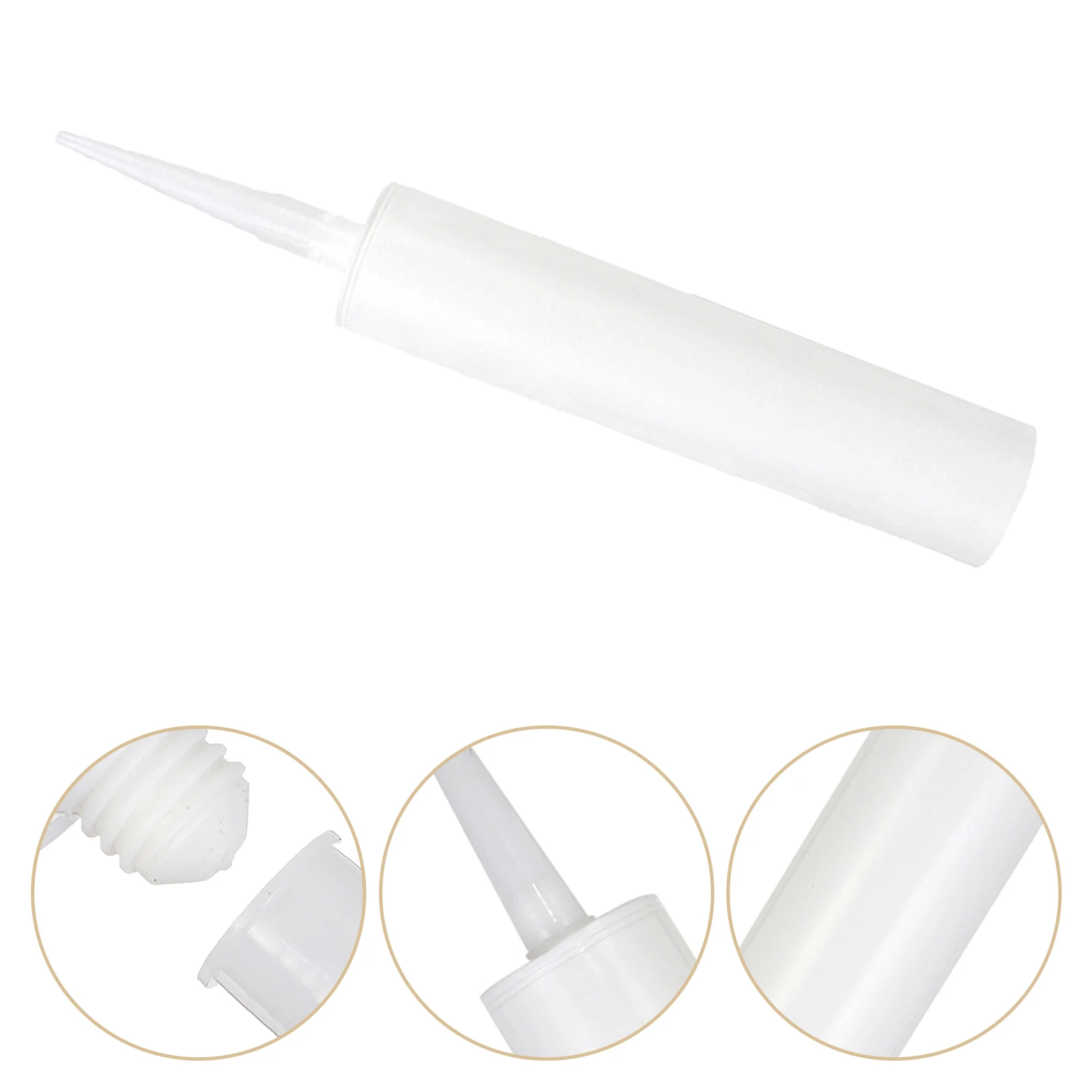 

9Pcs Empty Fillable Caulking Tubes Reusable Sealant Tubes for Crack Leak Epoxy Tile Works Latex Caulk Sealant Tube