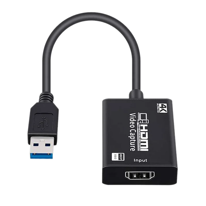 

Карта видеозахвата SQPP-3X для USB 3.0 Full HD 1080P 4K, карта захвата прямой трансляции и записи