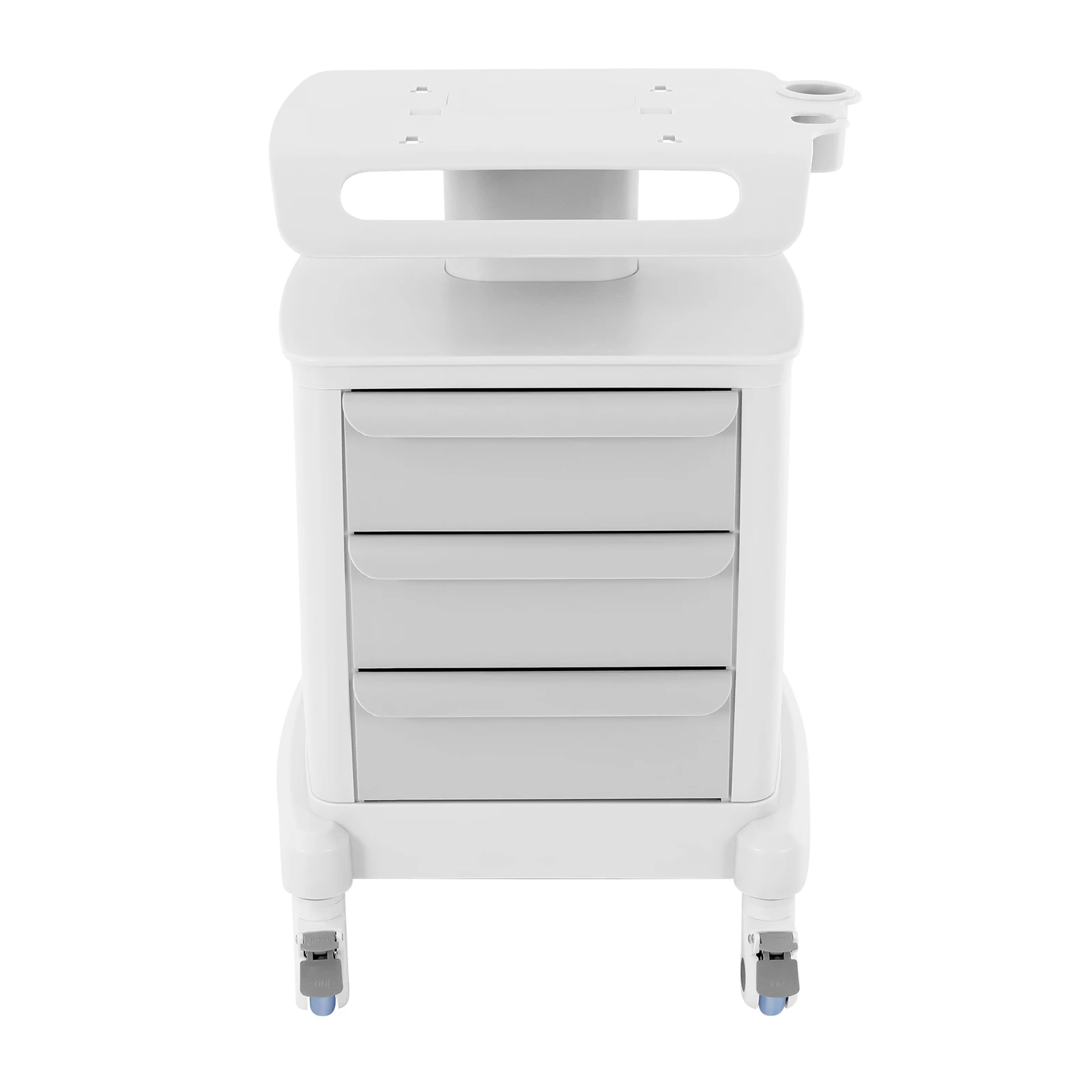 Beauty Instrument Cart 3-layer Drawer Storage Cabinet Multifunctional Beauty Tool Storage Cart