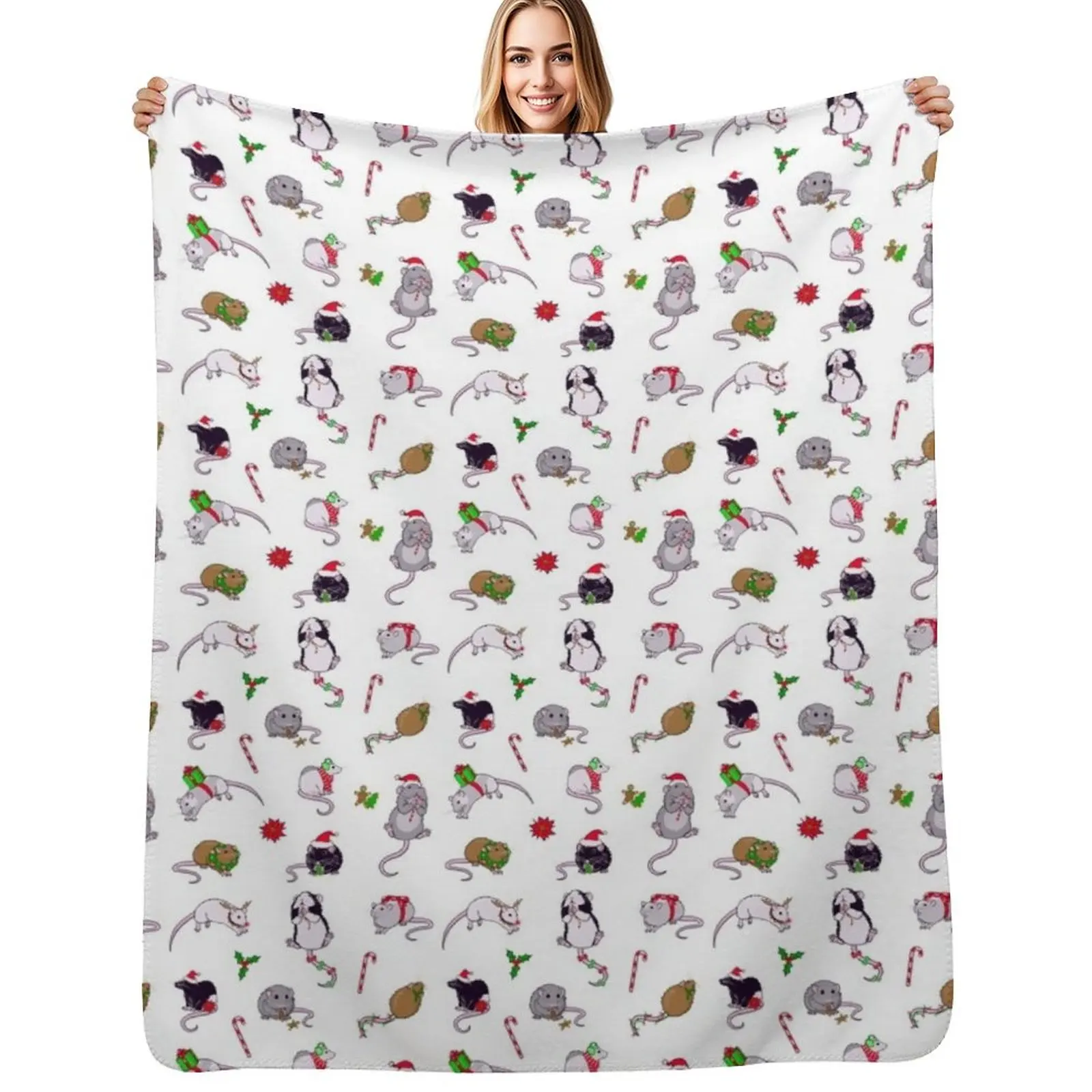 

Ratmas Wishes Throw Blanket manga Sofa Plush Nap Blankets