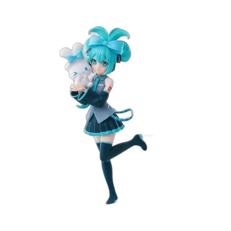 Wholesale Hatsune Miku Anime Figure Doll Mascot Plush Toy Model Statue Desktop Decoration Gift Box Collection view 5
