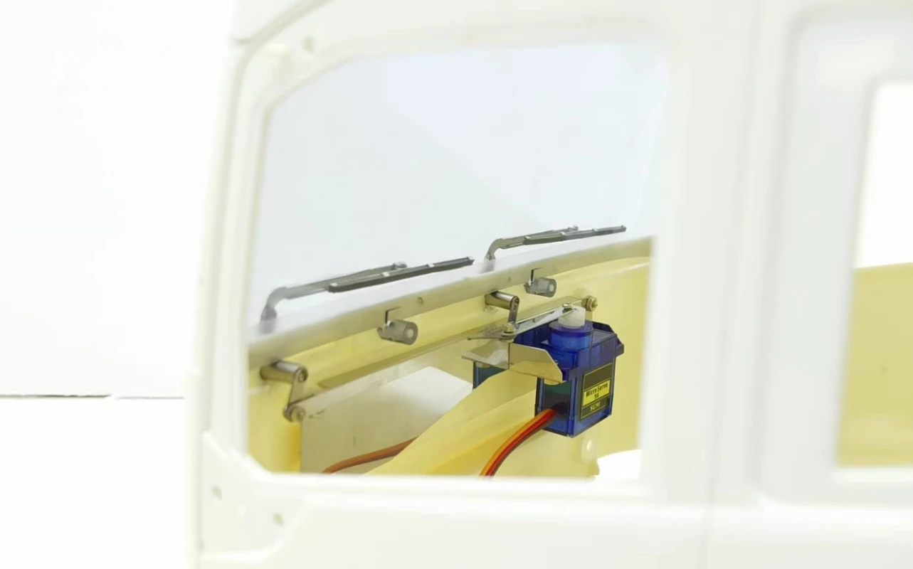 

Stainless Steel Wiper Decorate Cockpit Accessories for 1/14 Tamiya RC Truck Trailer Tipper Volvo 56360 56362 DIY Upgrade Parts