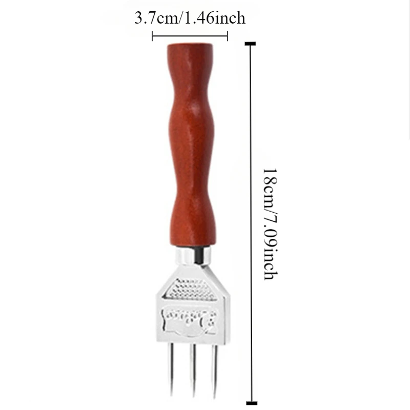 1pc Stir the ice chisel, trident ice cone, and blade cutting ice knife stick