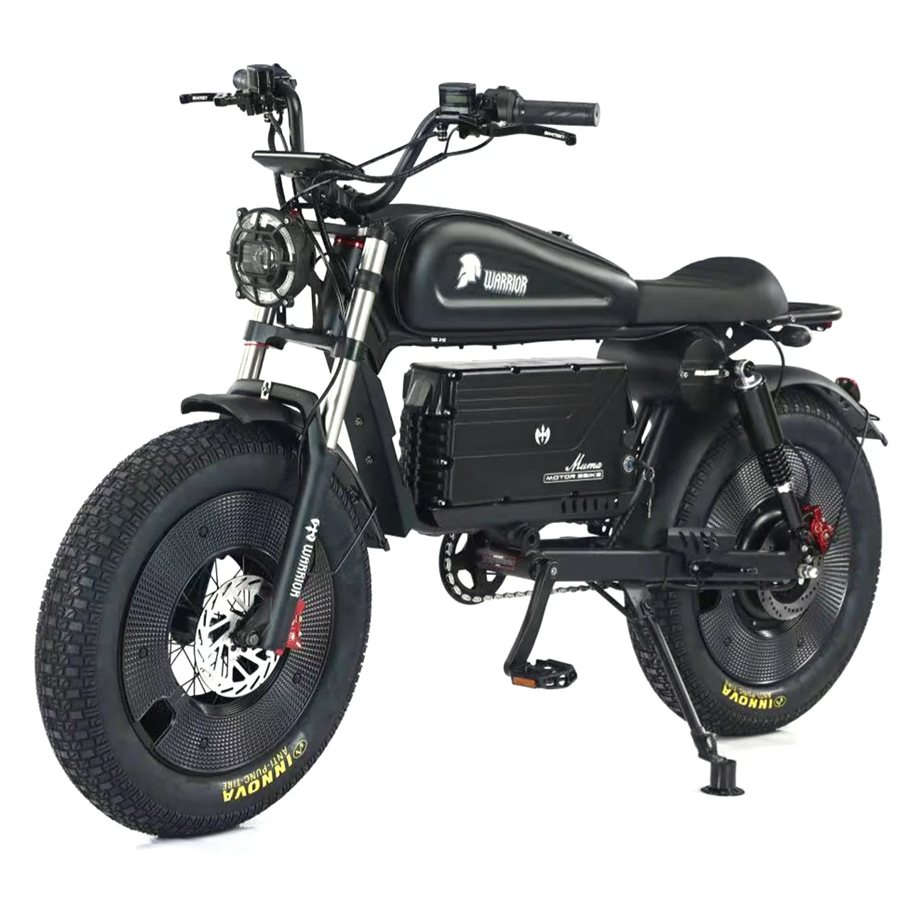 

STLF Fashion NEW Color White Himoto Ebike 3000W 60V 45Ah Lithium Battery City Commuting Electric Bike Fat Tire E-bike