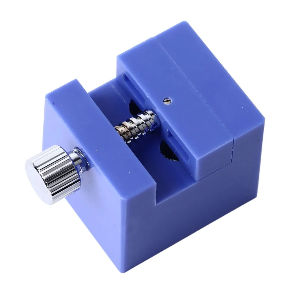 Professional Blue Watch Band Remover Tool Metal 3.2*3.2*3.8cm Watch Link Removal Tool Watch Band Sizing Tool Band Adjustment