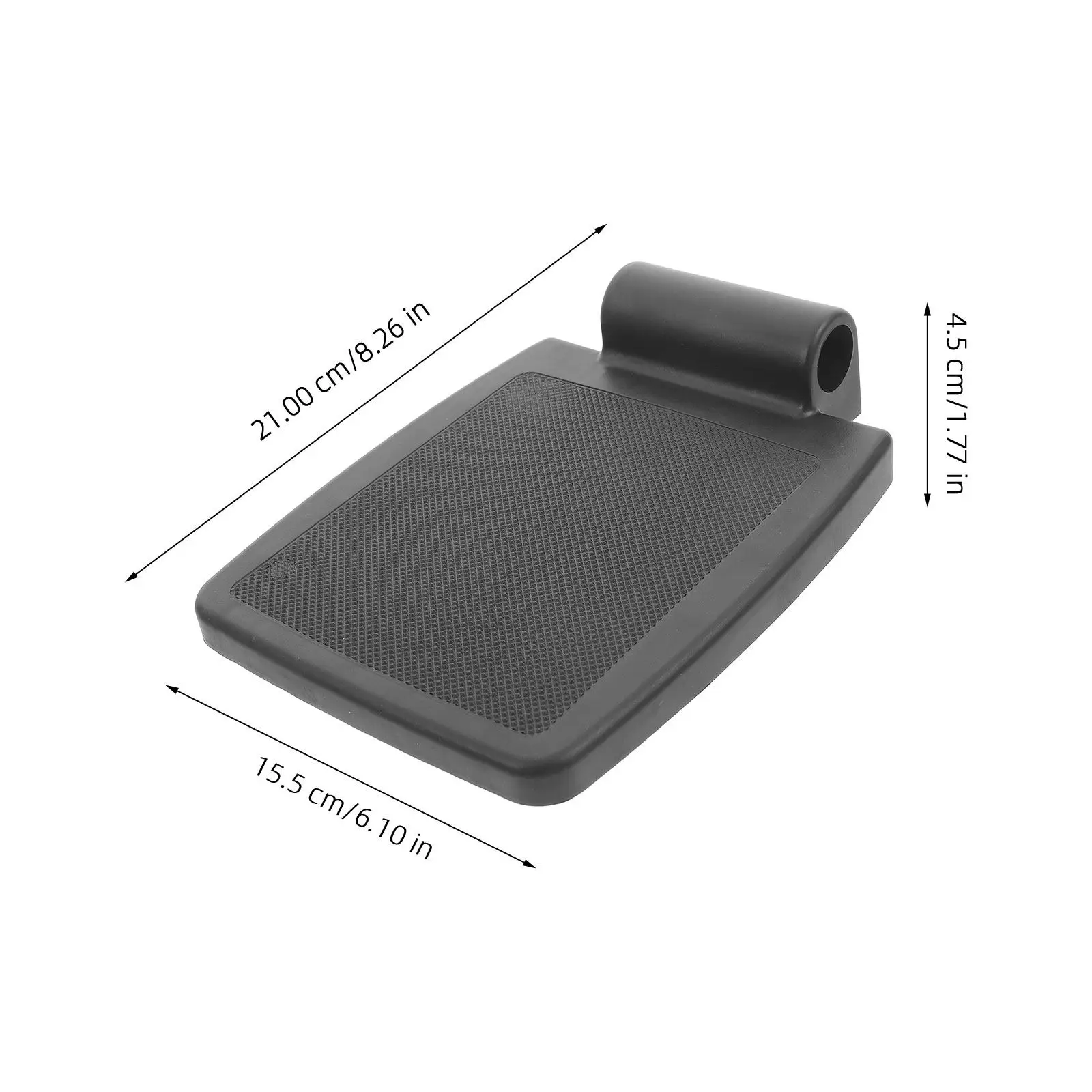 2Pcs Wheelchair Footrest Universal Sturdy Safety Support Pole Footrest Pads for Elderly Patient Heavy Duty Replacement