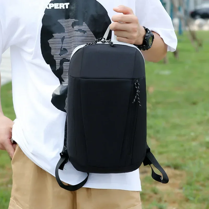 Man Small Backpack Men\'s 2025 Black Backpack Student Teenage Youth Travel Bag Large Capacity 10L Women Mini School Bag bagpacks