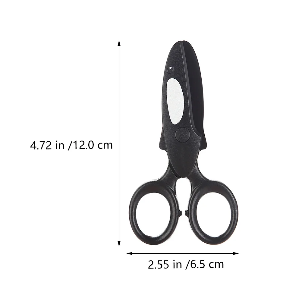 2Pcs Kids Plastic Scissors Safe Blunt Tip Children Cutting Tools for Crafts DIY Projects School Art Activities