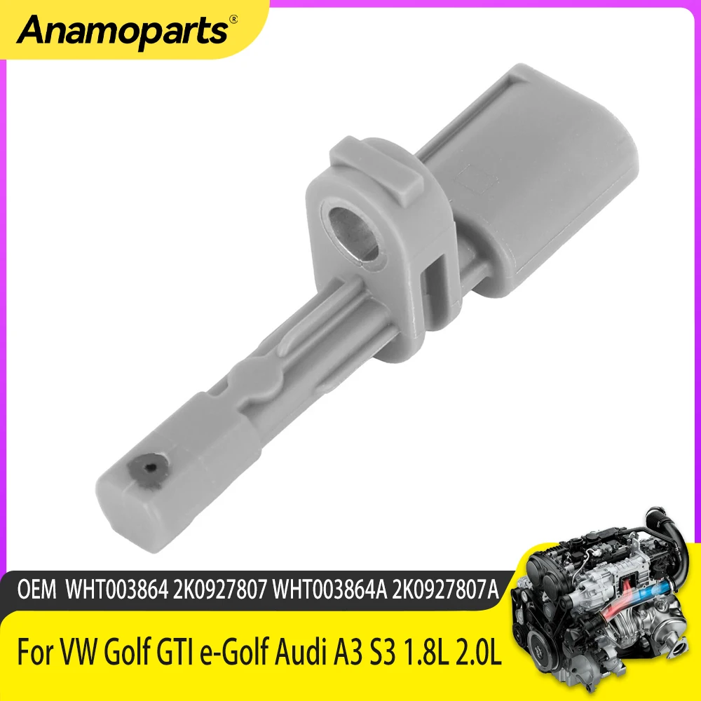 

Датчик скорости колеса ABS для VW Golf GTI e-Golf Audi A3 S3 1.8L 2.0L OEM 2K 0927807
