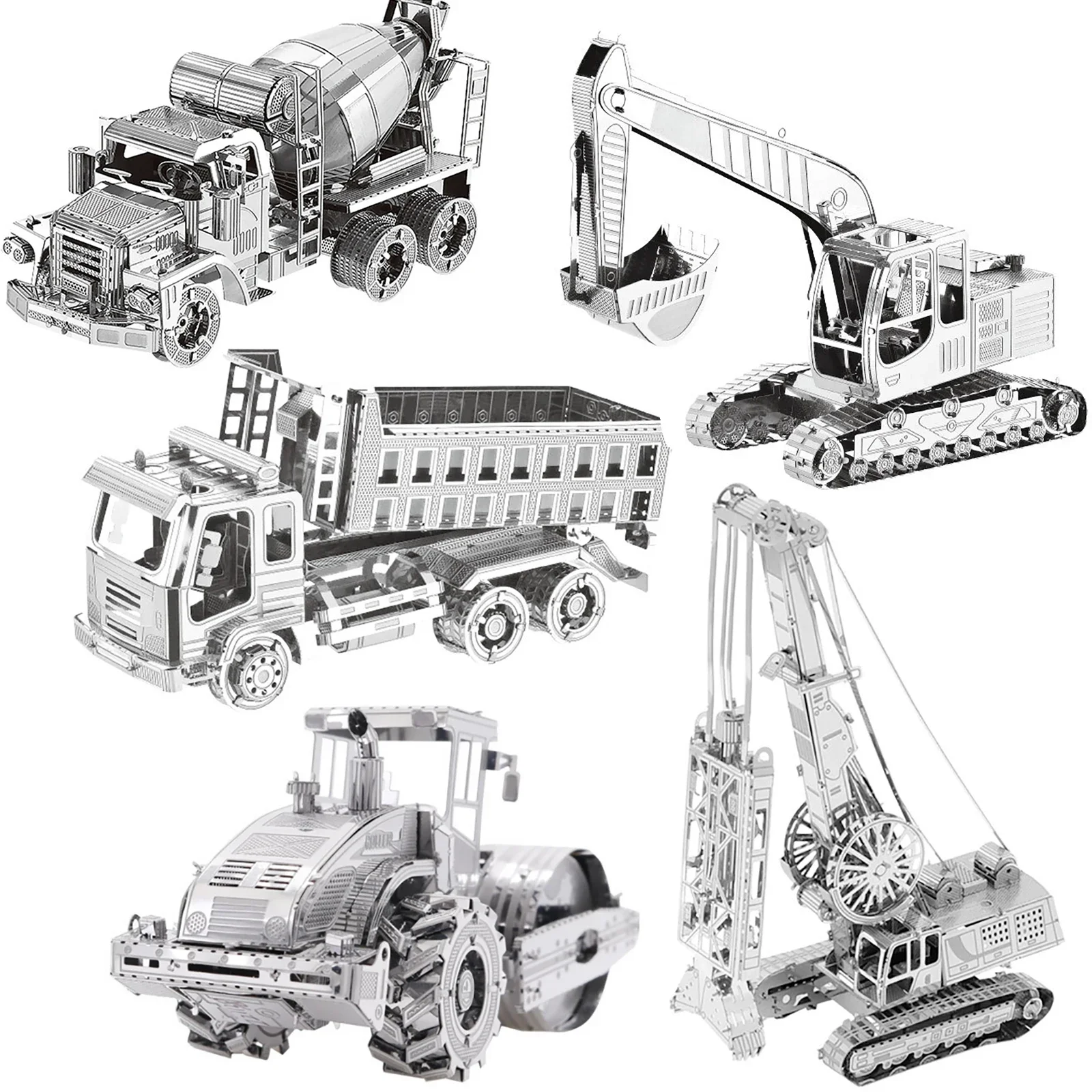 3D Metal Puzzle model kits DIY Laser Cut Puzzles Jigsaw Toy JSPT52