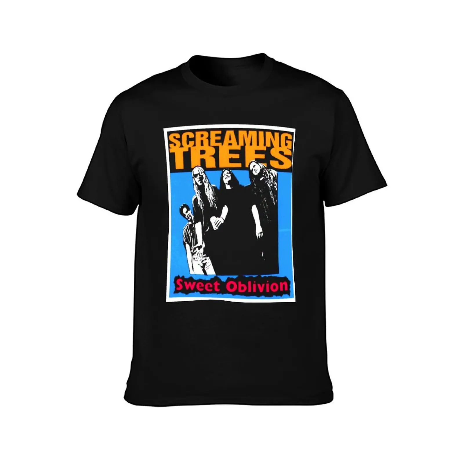 Funny Gifts Screaming Trees Alternative Retro Wave T-Shirt Quick Dry Outdoor Sports T-Shirt