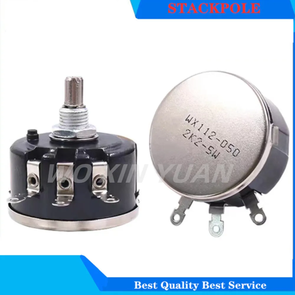 

5PCS WX112 (050) 5W Single Circle Wire Wound Potentiometer 100R 220R 1K 2K2 4K7 10K 22K 33K 47K 100 220 2.2K 4.7K ohm WX050