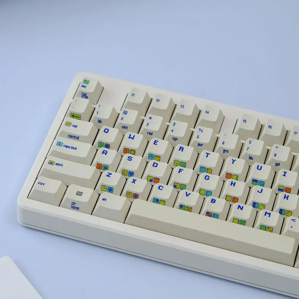 

Оригинальная высота с боковой гравировкой, сублимационная C64R2, индивидуальная ретро-клавиатура, механическая клавиатура 68/75/84/104