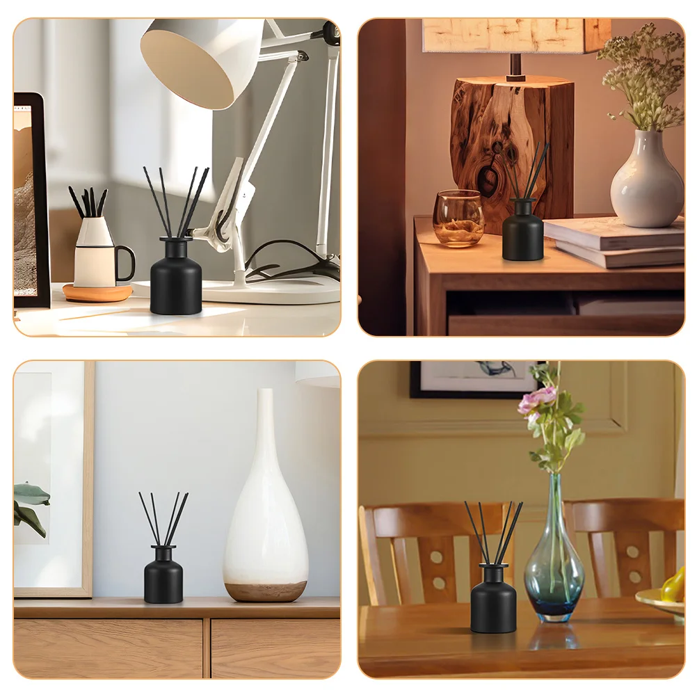 زجاجة ناشرة زجاجية فارغة قابلة لإعادة الملء، حاوية زجاجة عطرية للزيوت العطرية لجو الغرفة #5