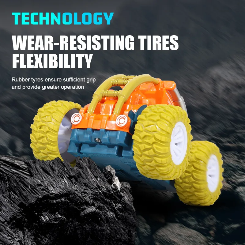 جديد صغير على الوجهين الانتقال تعثر سيارة عالية السرعة الانجراف الكهربائية التحكم عن بعد سيارة حيلة تحويل 360 درجة انفجار يدور