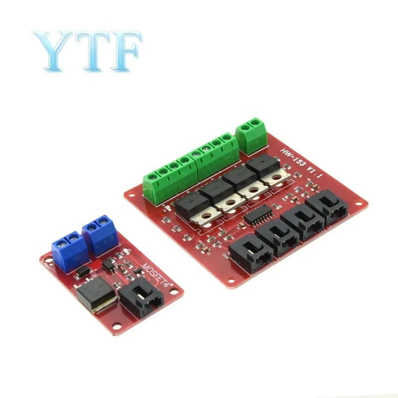 Four Channel 4 Route MOSFET Button IRF540 V4.0+ MOSFET Switch Module For Arduino