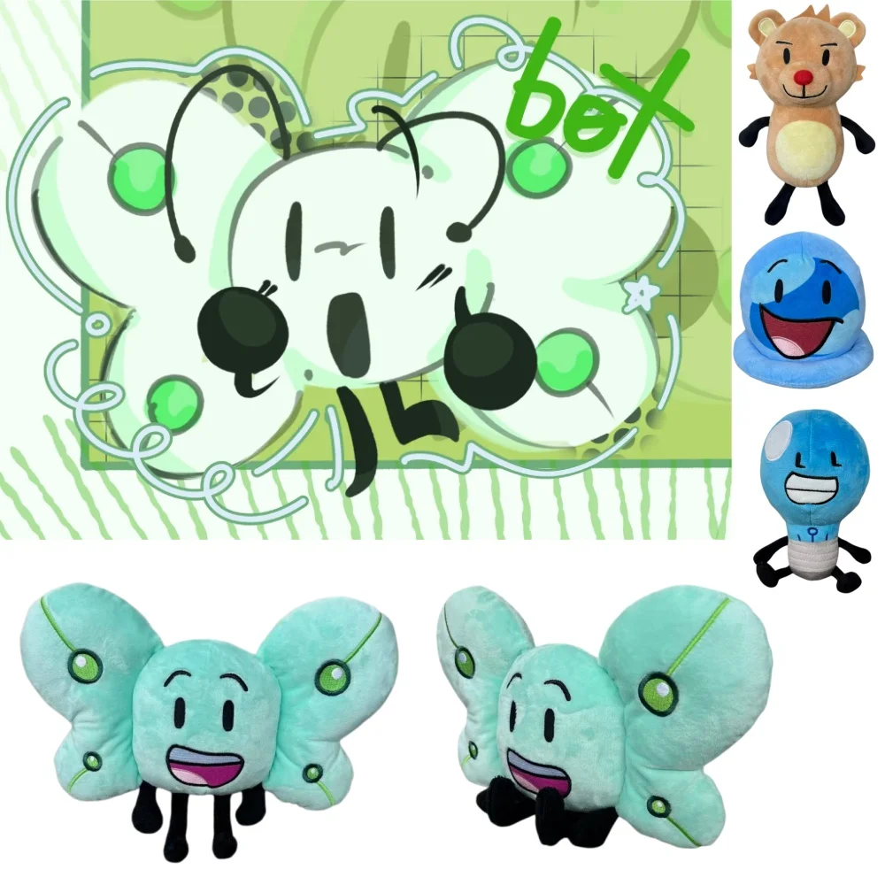 

Плюшевая игрушка BFDI Battle For Dream, аниме-персонаж, мягкая кукла, коллекционная игрушка, украшение для комнаты, подарок на день рождения для детей