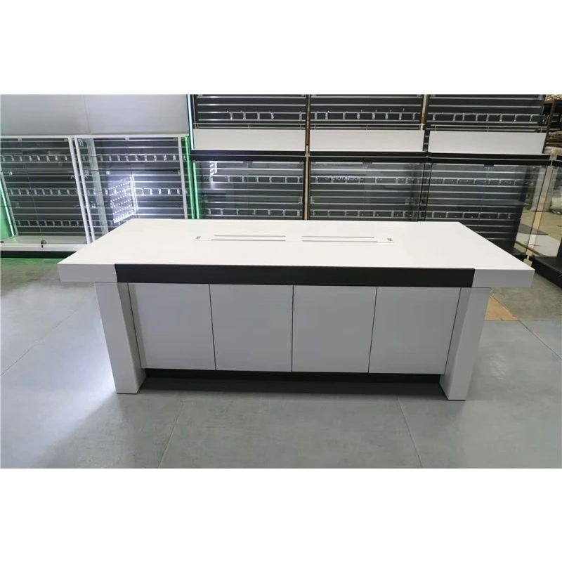 Store fixtures Design display stands Large computer furniture for shopping malls