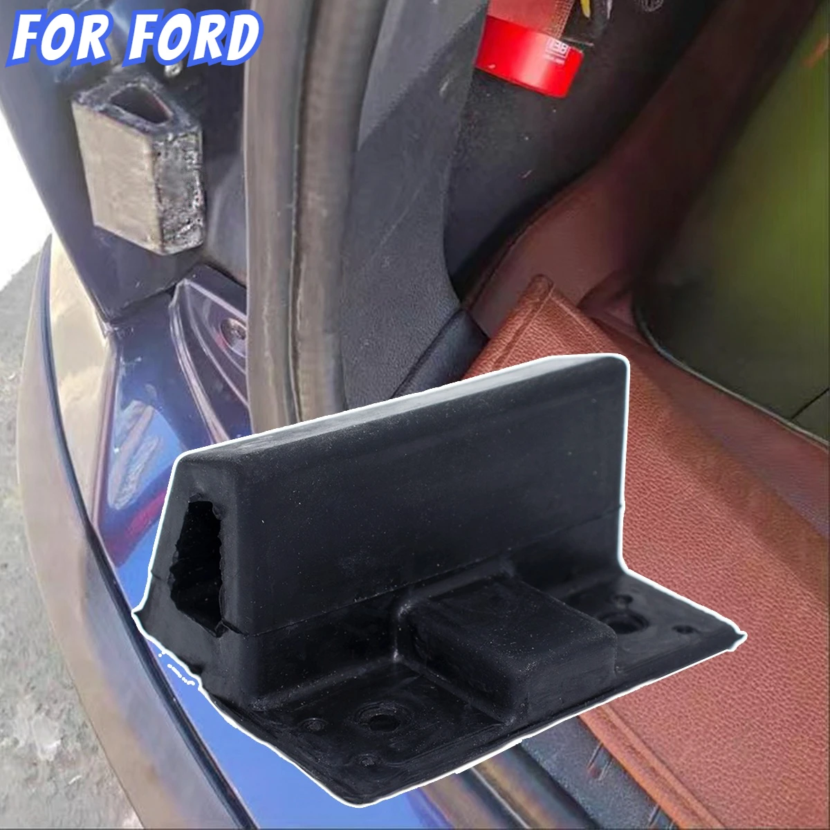 Car Rear Boot Tailgate Bump Stop For Ford Focus MK1 MK2 MK3 Trunk Lid Cushion Rubber Muffler Pad 1354972 Replacement Accessories