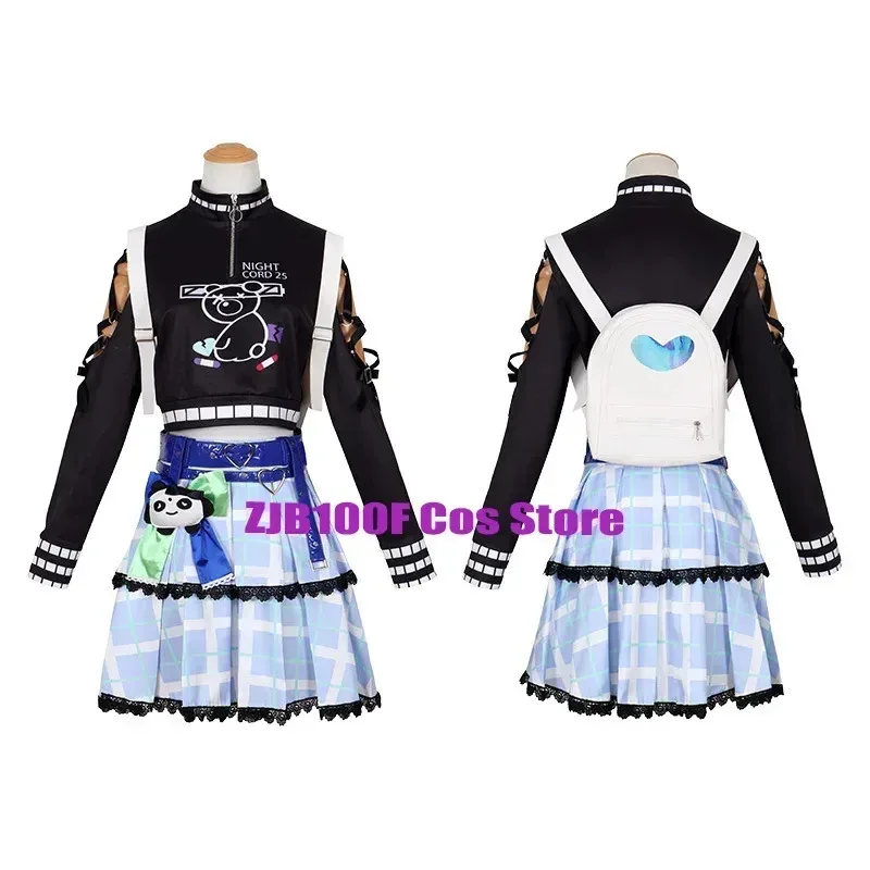 Kostiumy Cosplay Project Sekai Anime 25-Ji Asahina Mafuyu Akiyama Mizuki Yoisaki Kanade Shinonome Ena Strój Anime Dziewczyna Kobieta