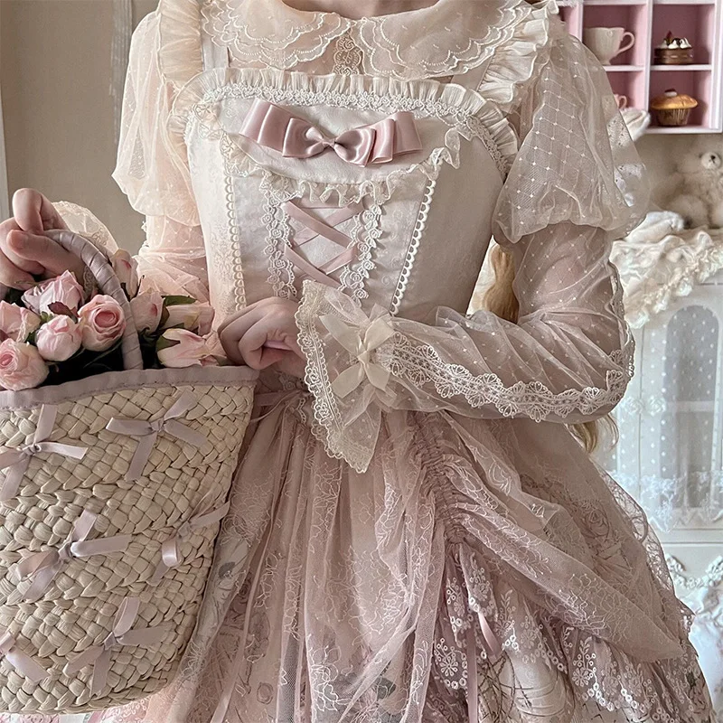 Lolita Rosette Preface Elegant Lolita Dress JSK