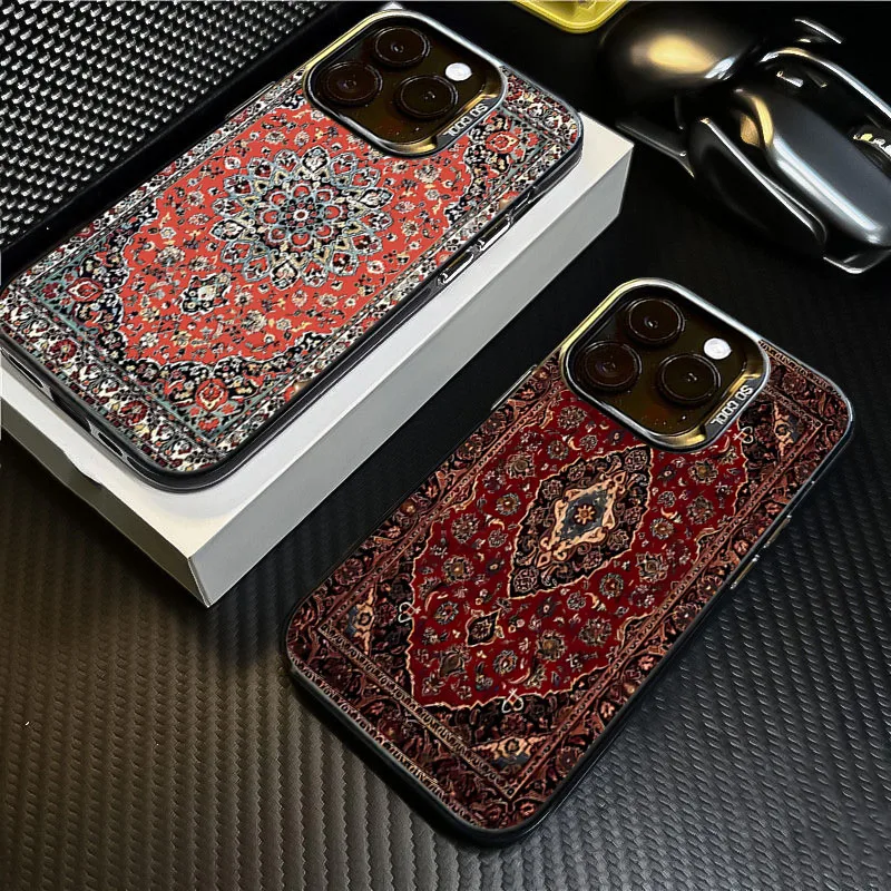 

Persian Carpet Style Popular Phone Case for Xiaomi Redmi 15C 14C 13C 12C 4G Redmi Note 14 ProPlus 5G 13 12S 12 11 10 Matte Cover