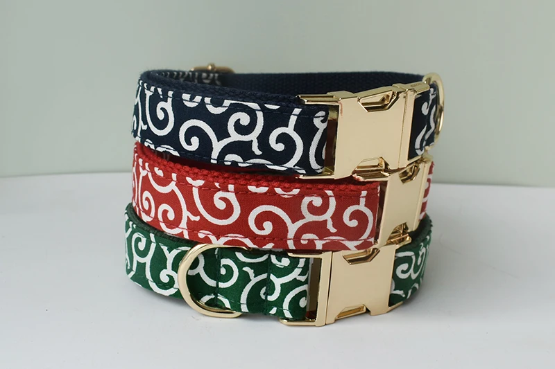 Kostenlose Gravur: Hundehalsband mit Schleife für Labrador und Bullterrier, Verstellbare Schnalle, Zubehör in Drei Farben – Detail 6