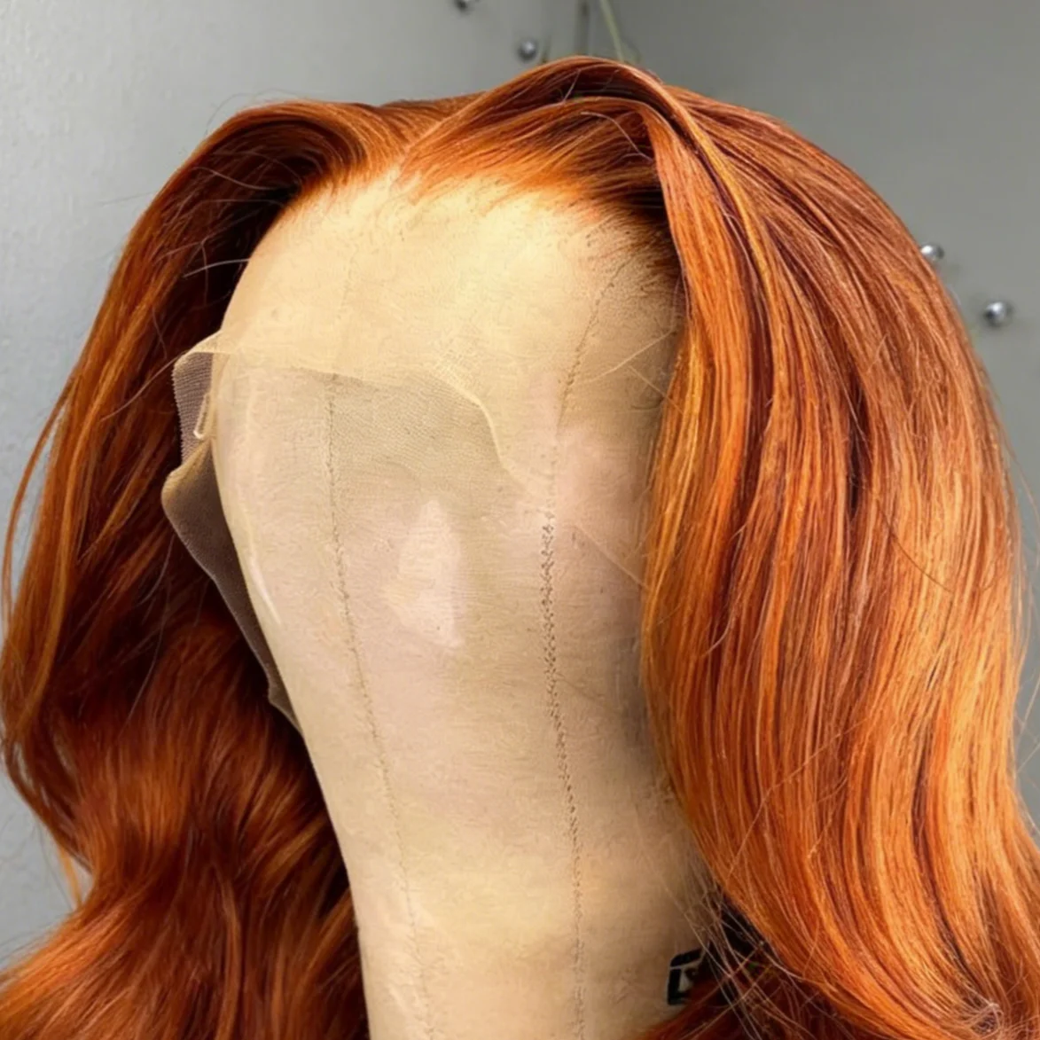 

Парик с кружевной вставкой 13x4, цвет имбирно-оранжевый, с эффектом волны (Body Wave) # 350 цветных париков с натуральной линией роста волос, предварительно выщипанными, с HD-шнуровкой 5x5 для женщин