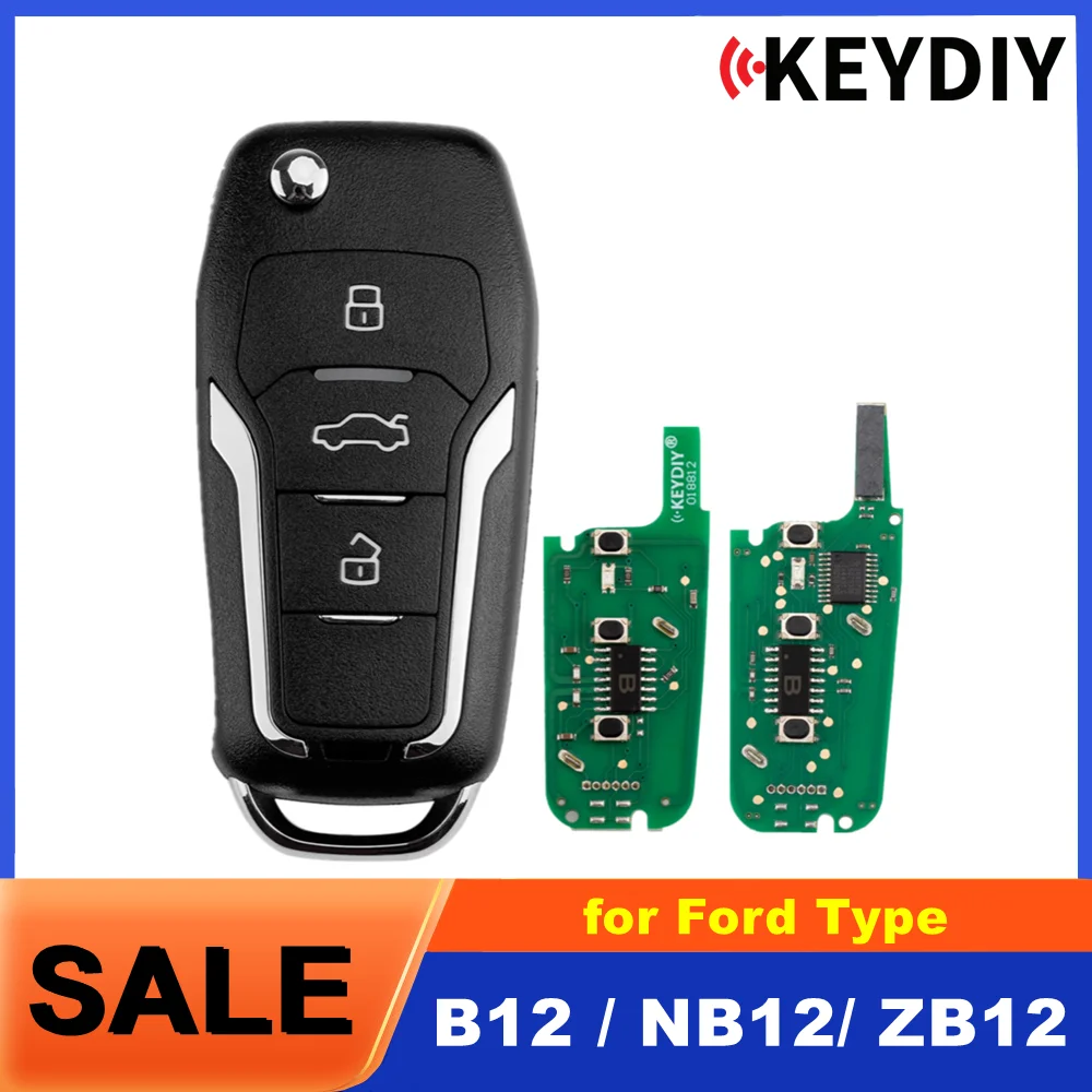 

1/2/5 шт. KEYDIY B12 NB12 ZB12 Пульт дистанционного управления для автомобиля Ford Тип Смарт-ключи