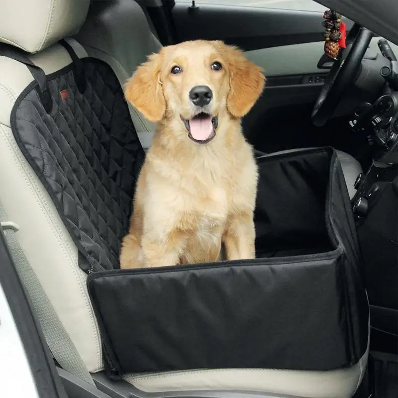 Dog Car Seat Cover Folding Hammock Pet Transport Carriers Carrying Bag Basket Stable Foldable Travel Pet Dog Car Seat