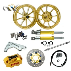 Motorcycle Scooter Rim DIO ZX AF18 AF25 AF28 AF34 35 Wheel Brake Disc Front Shock Absorption Link Code Brake Pump Meter Gear