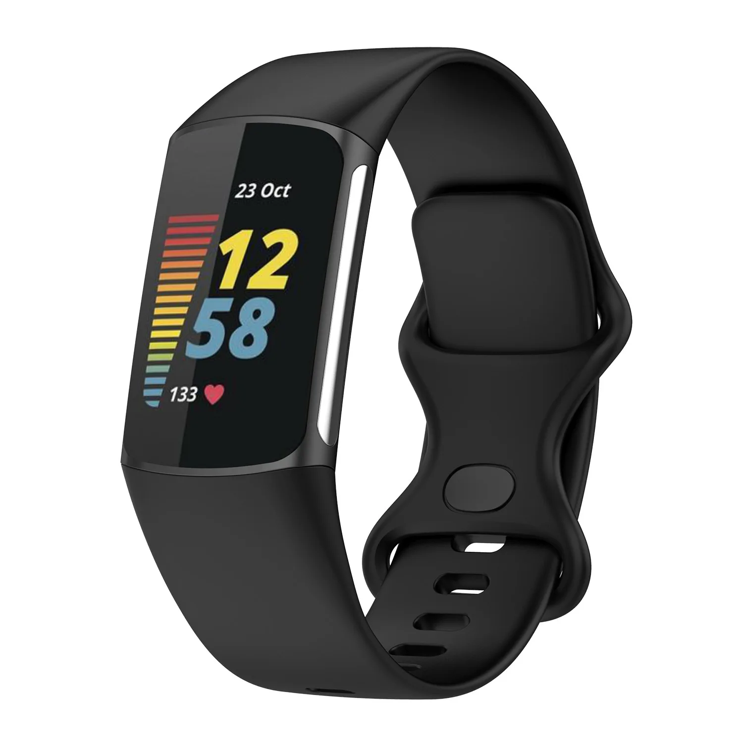 Silikon band für Fitbit Charge 6 Band Zubehör offizielle weiche Ersatz Armband Sport Armband für Fitbit Charge 5 Bänder