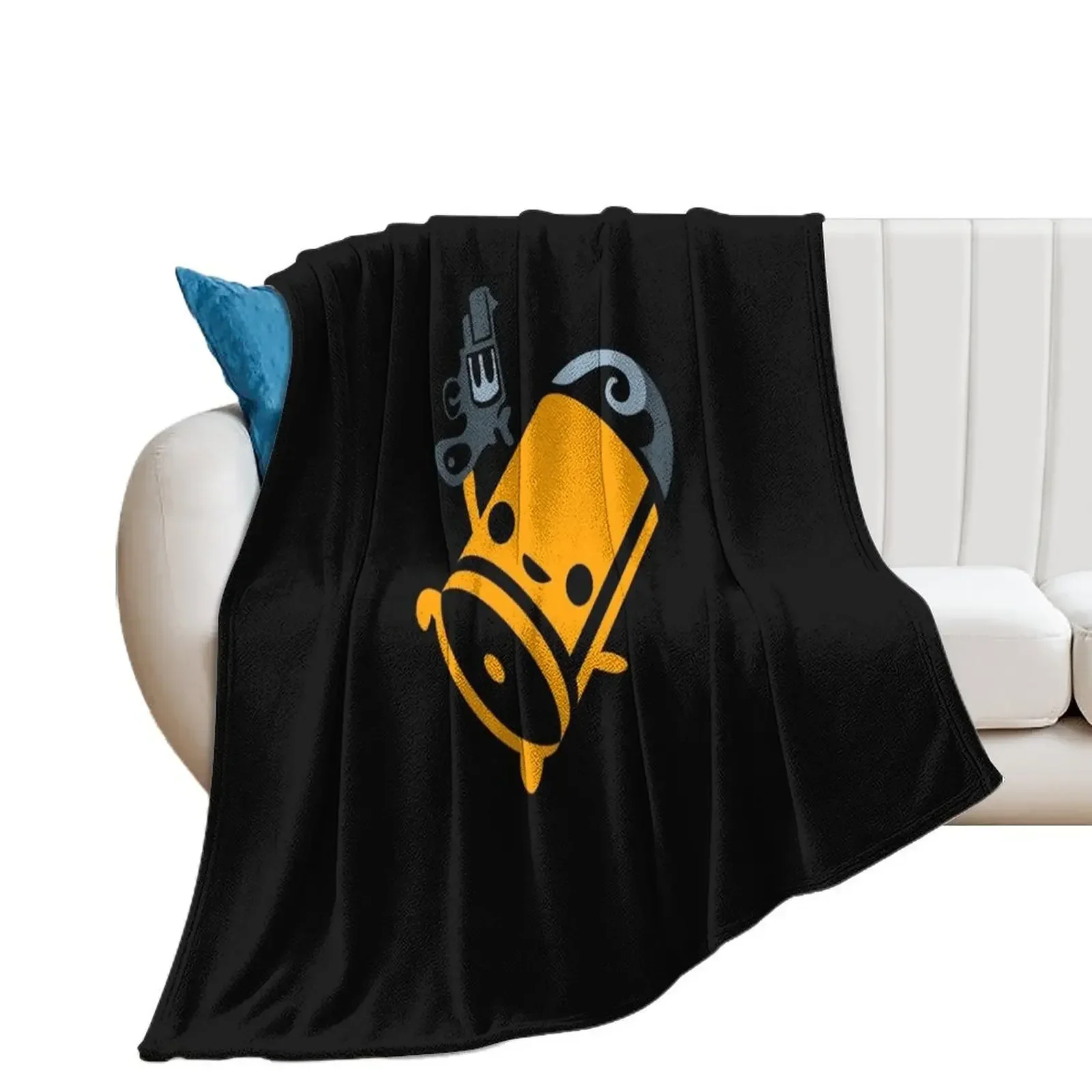 Enter The Gungeon Bullet Fanart Throw Blanket Blankets Sofas Of Decoration for winter Luxury Brand Blankets