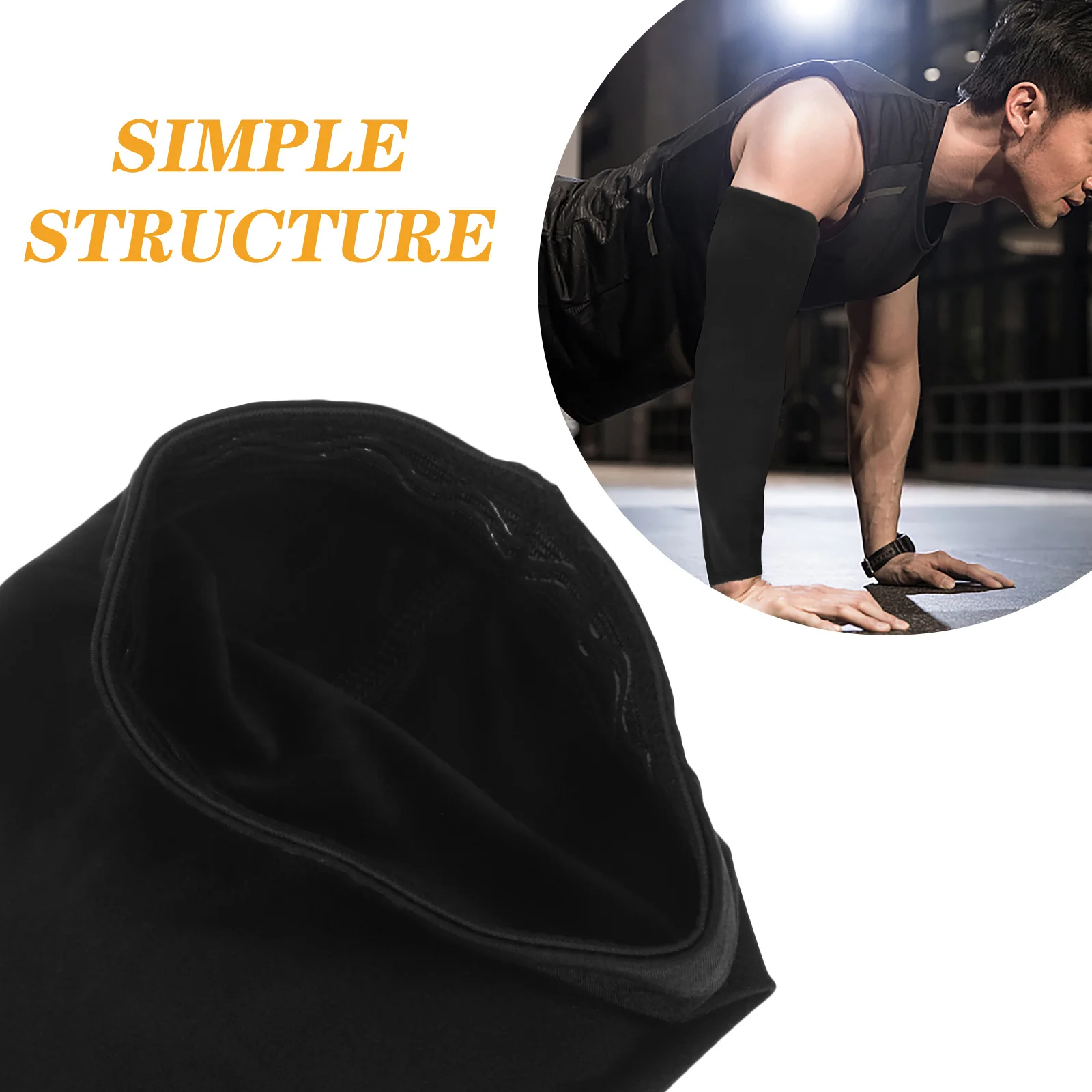 

2Pcs Warm Arm Sleeve for Outdoor Sports High Elasticity Comfortable Unisex Arm Protector Winter Anti-Cold Joint Support Wrap