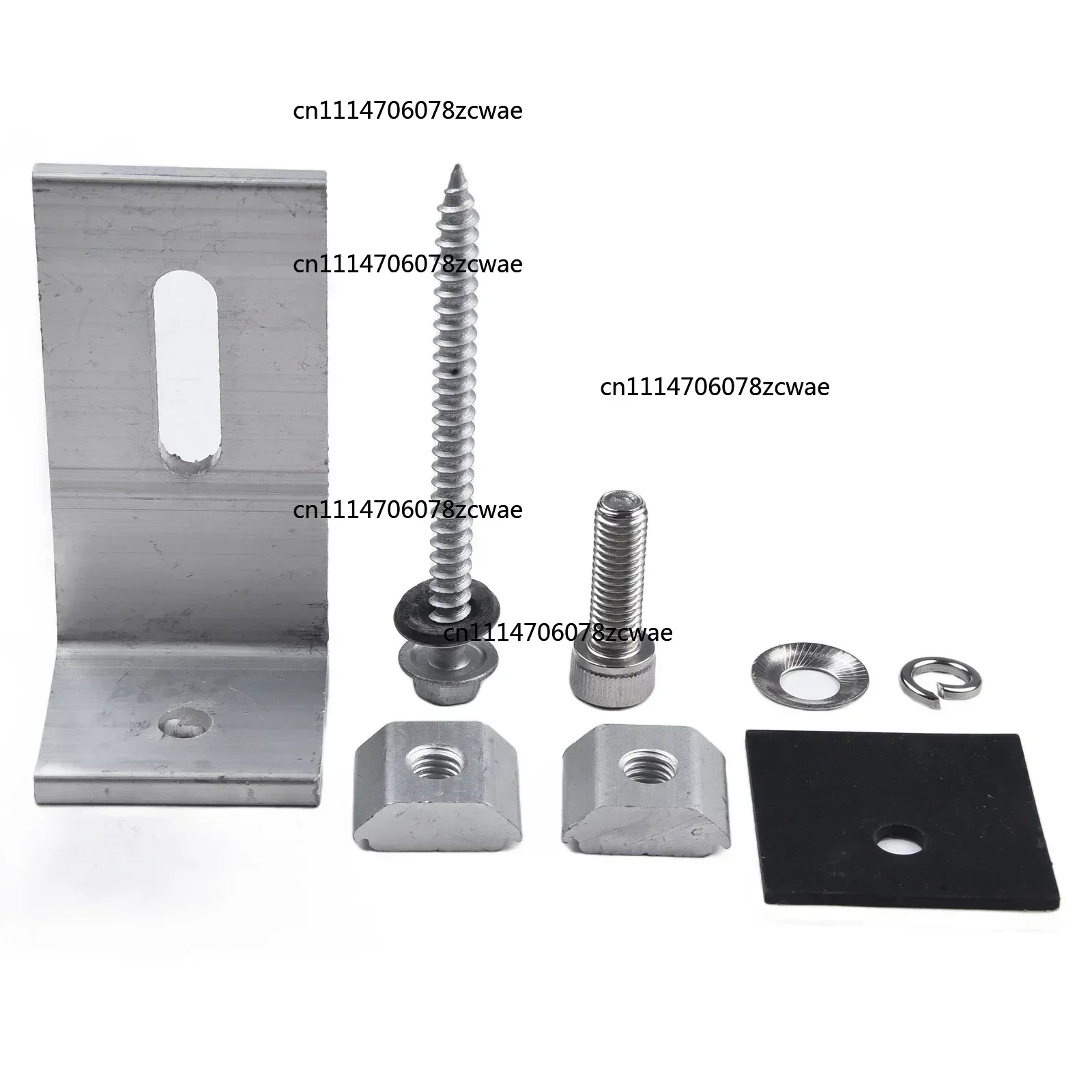 ZOCI-Mounting Bracket Solar Panel 90 Degree Accessories Aluminum Alloy Boat Carvan For RV Hardware L Foot Photovoltaic