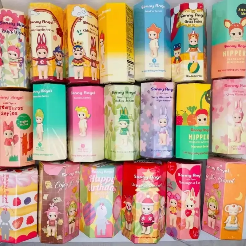

Genuine Sonny Angel Blind Box Random Series Random Style Animal Fruit Cherry Blossom Hippers Full Series Mini Figure Mystery Toy
