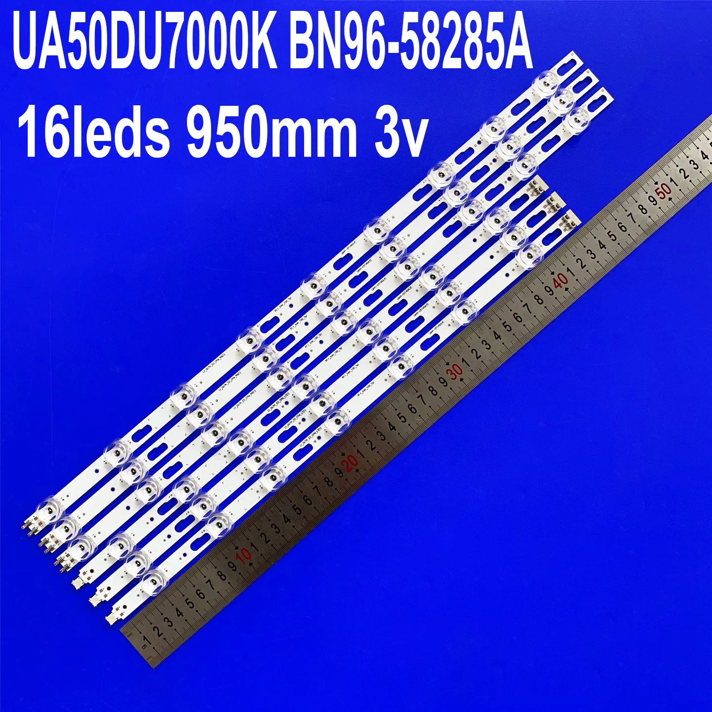 

6 шт./компл. светодиодные ленты для BN96-58284A TU50DU7100K UA50DU7000K UA50DU7000S UA50DU7000U UA50DU7000G UA50DU7700J UA50DU7660K