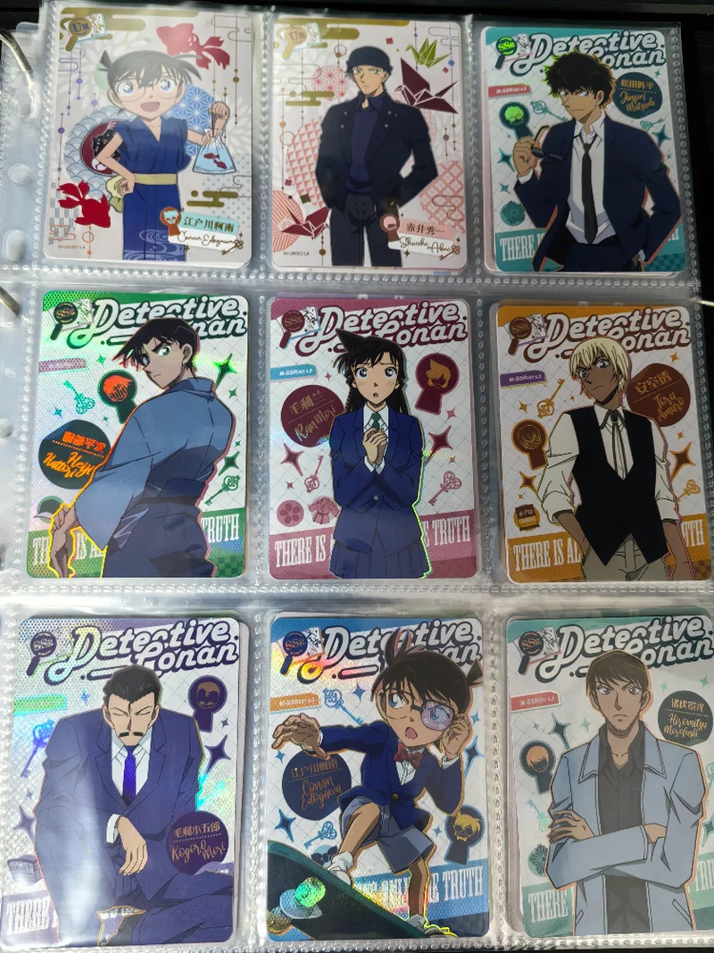 KAYOU Oryginalne Nowe Karty Detektywa Conan Nazwa Układanie Układów Odkrywaj Pakiet Temat Halloween Kuroba Kaito Kolekcja Anime Karty Zabawki