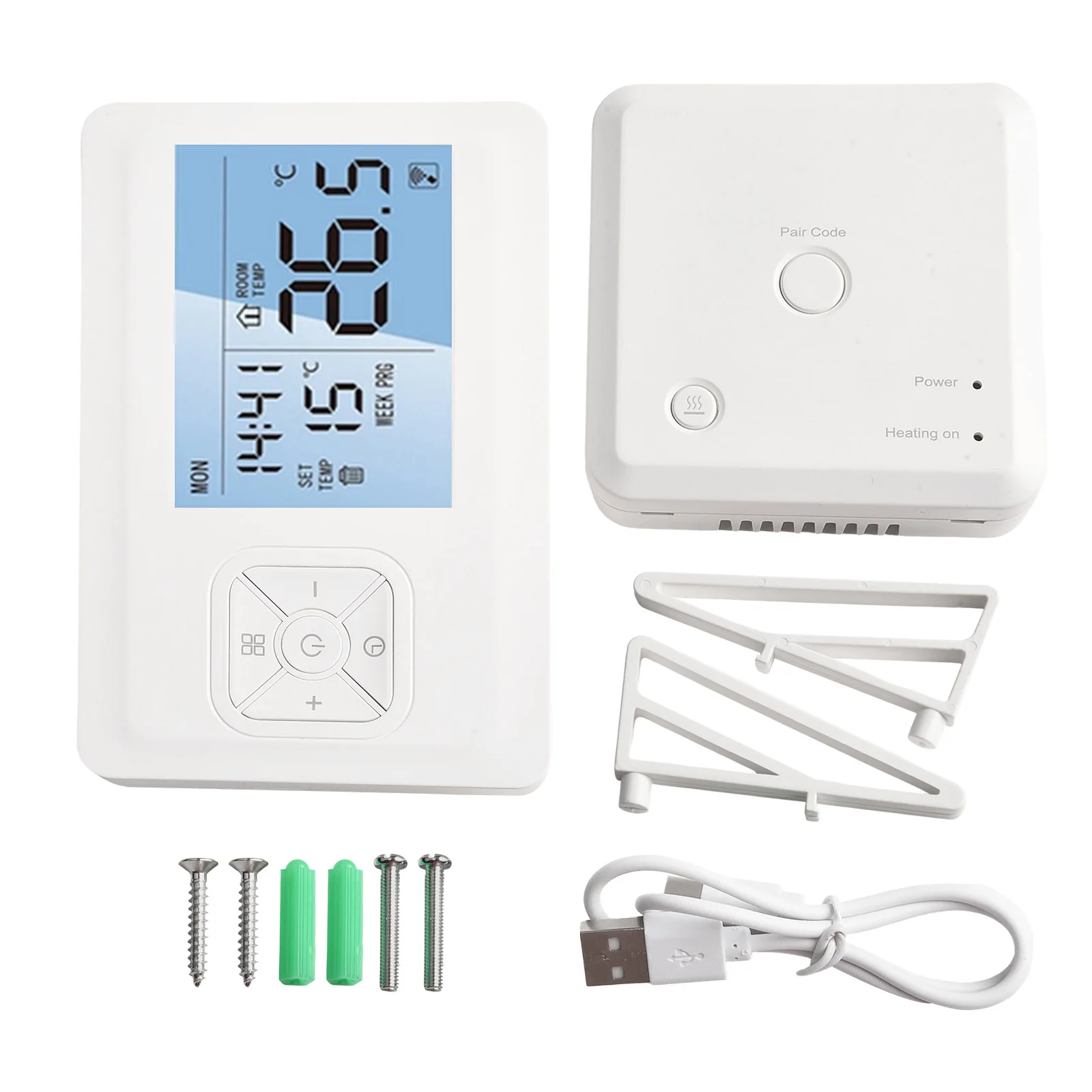 New High Quality Wifi Thermostat Temperature Control Programmable for Smart For Tuya Wireless Thermostat For Alexa Google Home