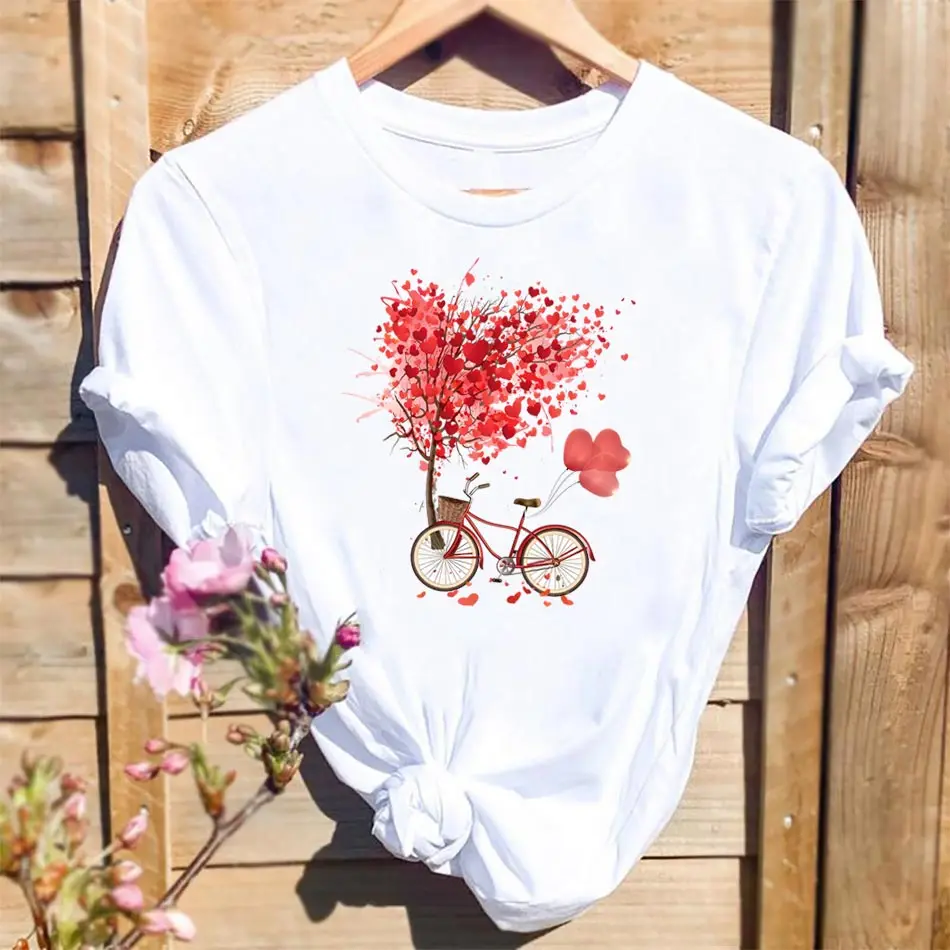 Beautiful Tree Heat Sticker On T-shirt DIY Washable Iron On Transfer For Clothing Color Leaves Patches On Clothes On Clothes Top