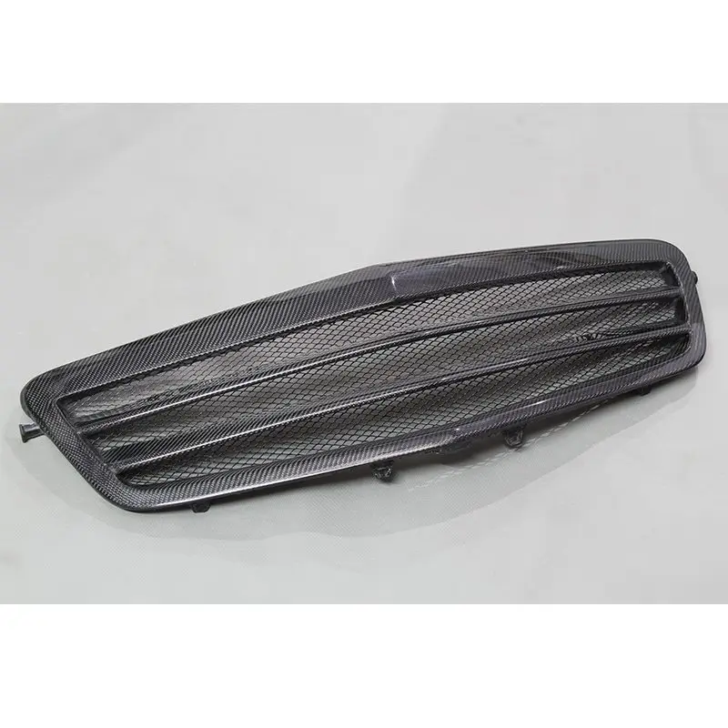 REAL Carbon Fiber Front Grille Air Intake Cover for Benz E-Class W212 E350 E550 E63 AMG 2010-13