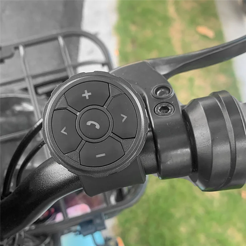 A06RP Robot Wireless Bluetooth Remote Button Universal Motorcycle/Bike Handlebar Media Controller Car Steering Wheel Control