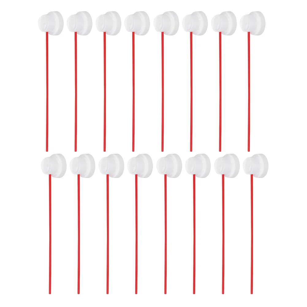 20 комплектов удлинительных трубок для аэрозольной банки, красные аксессуары для соломенных банок с распылителем, точное распыление, инструменты не требуется для домашнего офиса