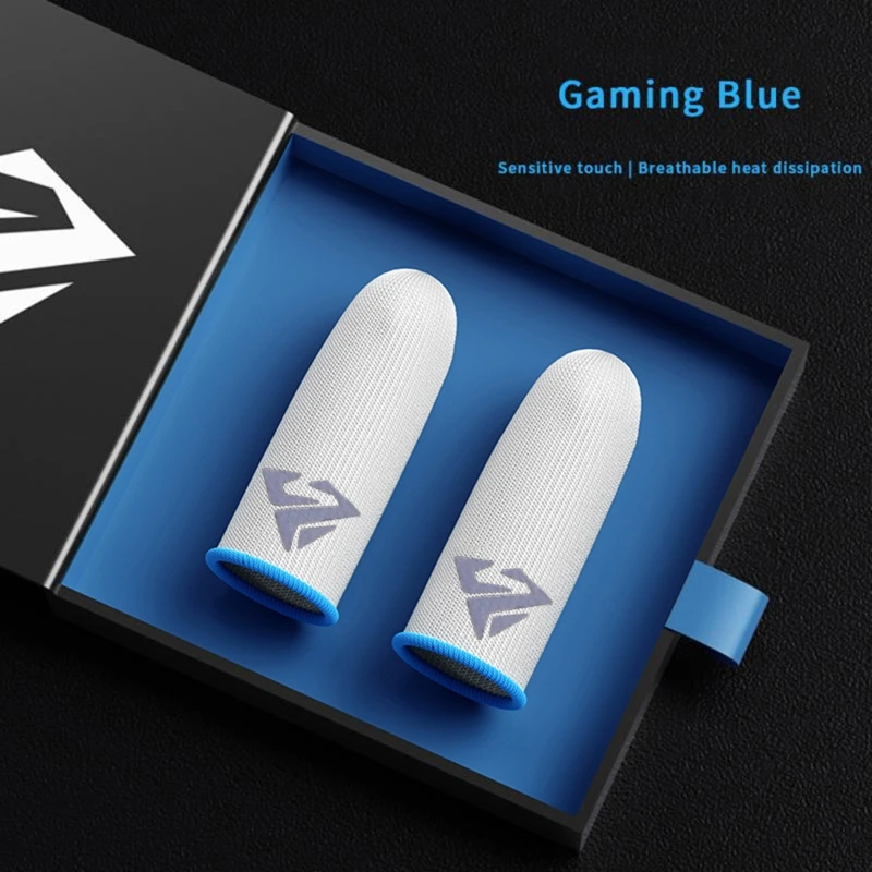 16FB Gaming Finger Sleeves Finger Cots สำหรับเกมมือถือ ปกเกมมือถือที่ละเอียดอ่อน