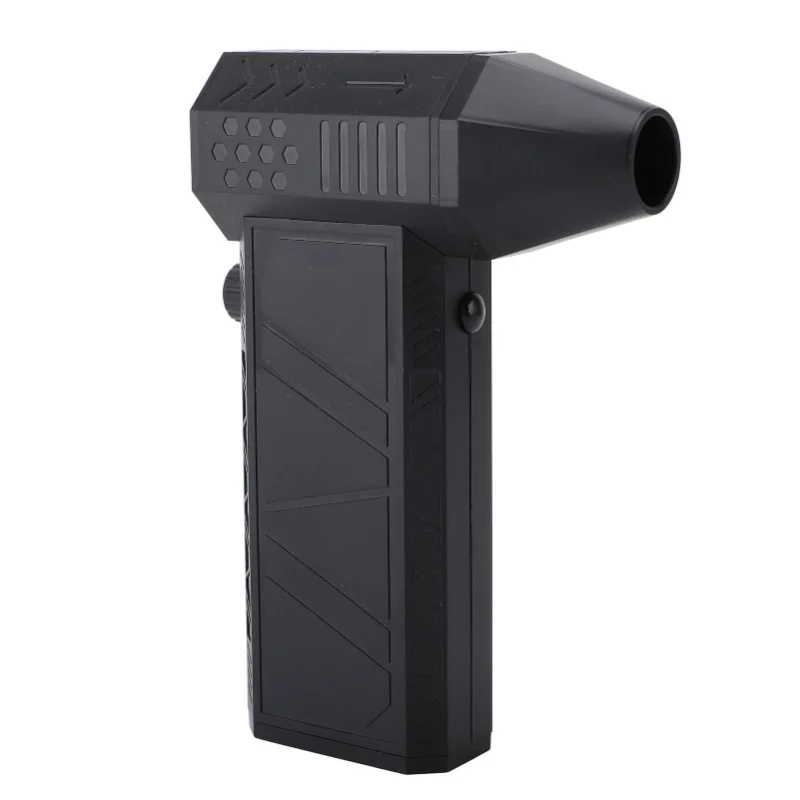 

Mini Turbo Fan 2 Magnetic Nozzles, Stepless Speed Adjustment Cordless USB Rechargeable Electric Air Duster Blower, 130000RPM