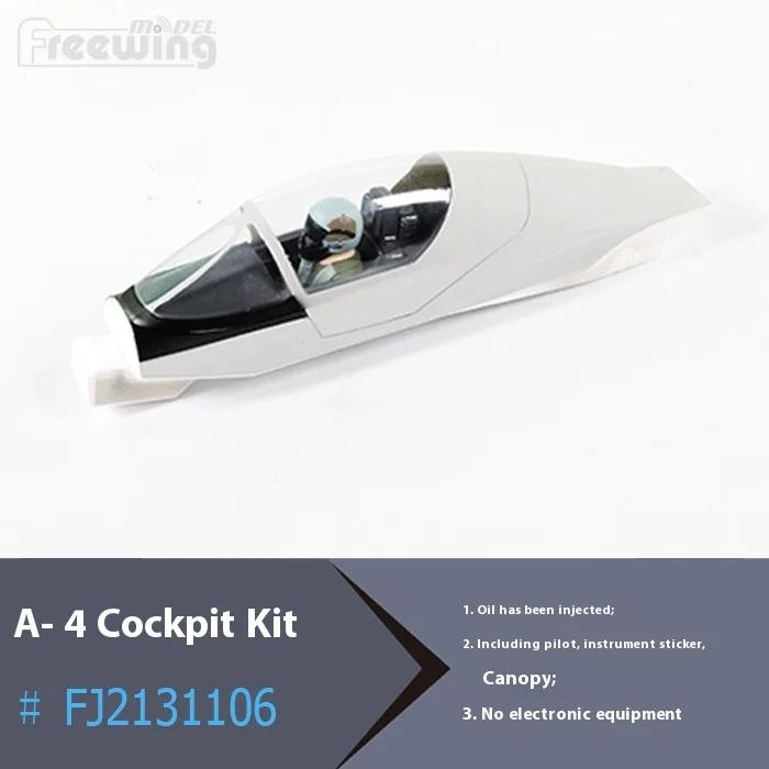 FreFuk80 mm accessoires A-4, Fuselage, ailes principales, couverture antarctique, train d'atterrissage à queue plate, plaque d'assemblage de cockpit, fil d'acier