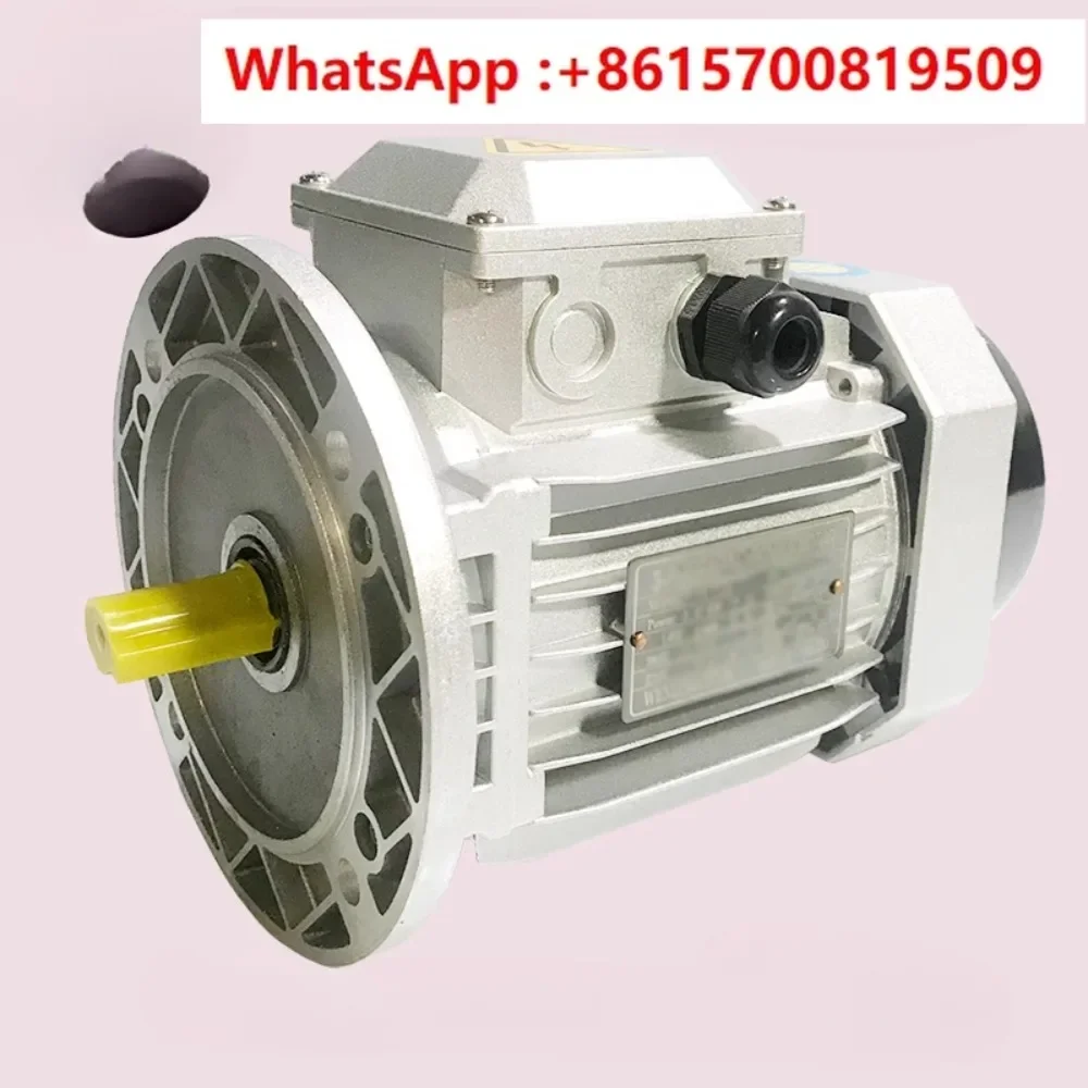 YS aluminum shell 380v motor 0.37/0 55/0.75/1.1/1 5/2.2 KW three-phase asynchronous motor all copper