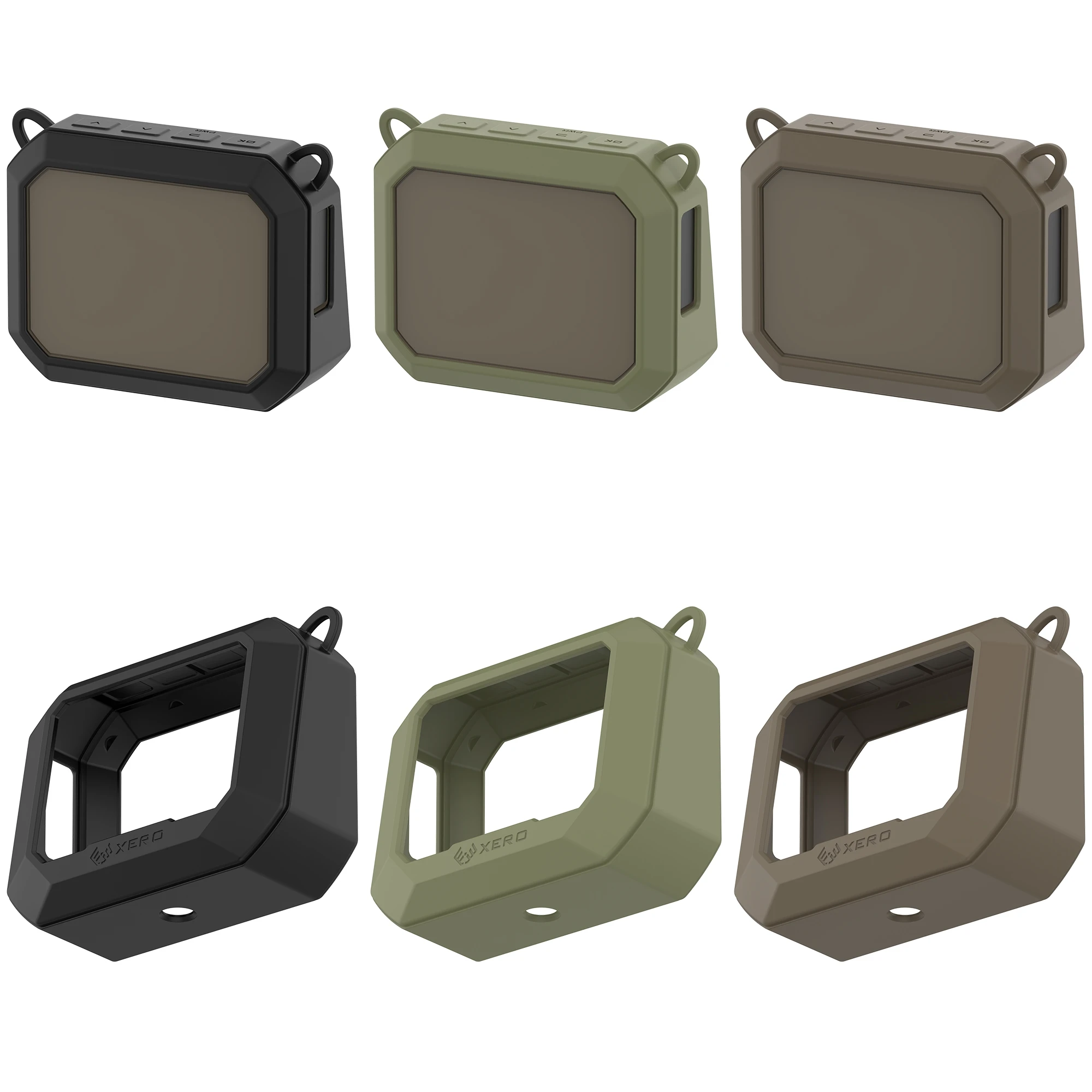 حافظة سيليكون لهاتف Garmin Xero C1 Pro حافظة مؤقت بسيطة بلون سادة #2