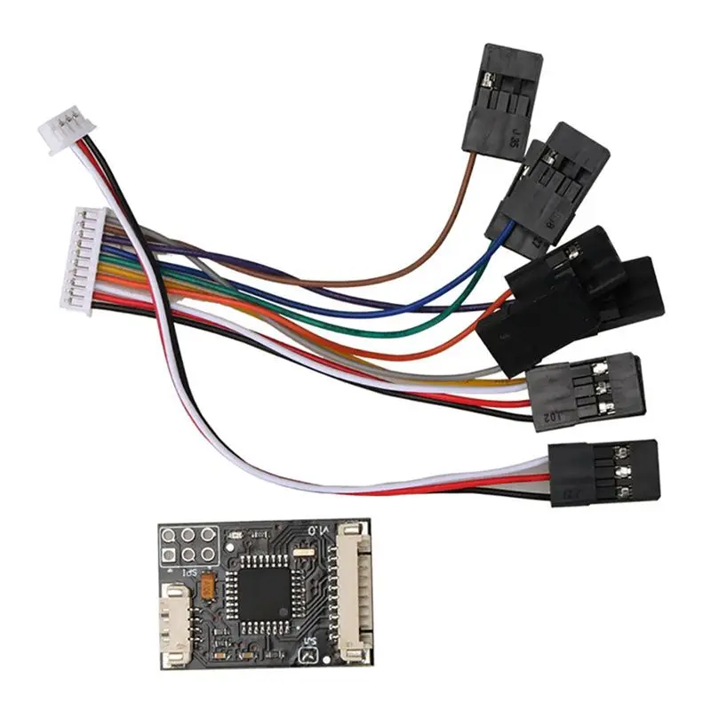 B92B PPM Encoder Board for PX4 for Pixhawk 2.4.8 Flight Controller, 8 Channel PPM Encoder V1.0 for RC Receiver, ATMEGA328p
