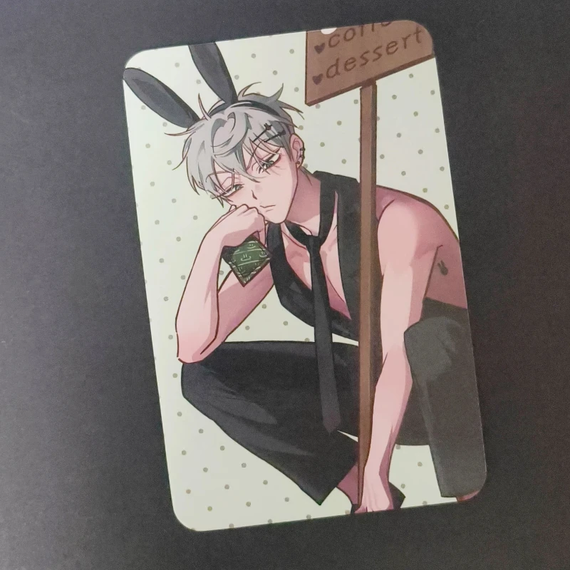 การ์ดสะสมแท้ Alien Stage เกาหลีใต้ ฉลองครบรอบ 3 ปี แฟลชแฟลช รูปกระต่าย น่ารัก สีชมพู ซีรีส์หัวใจสาวหวาน ของขวัญ